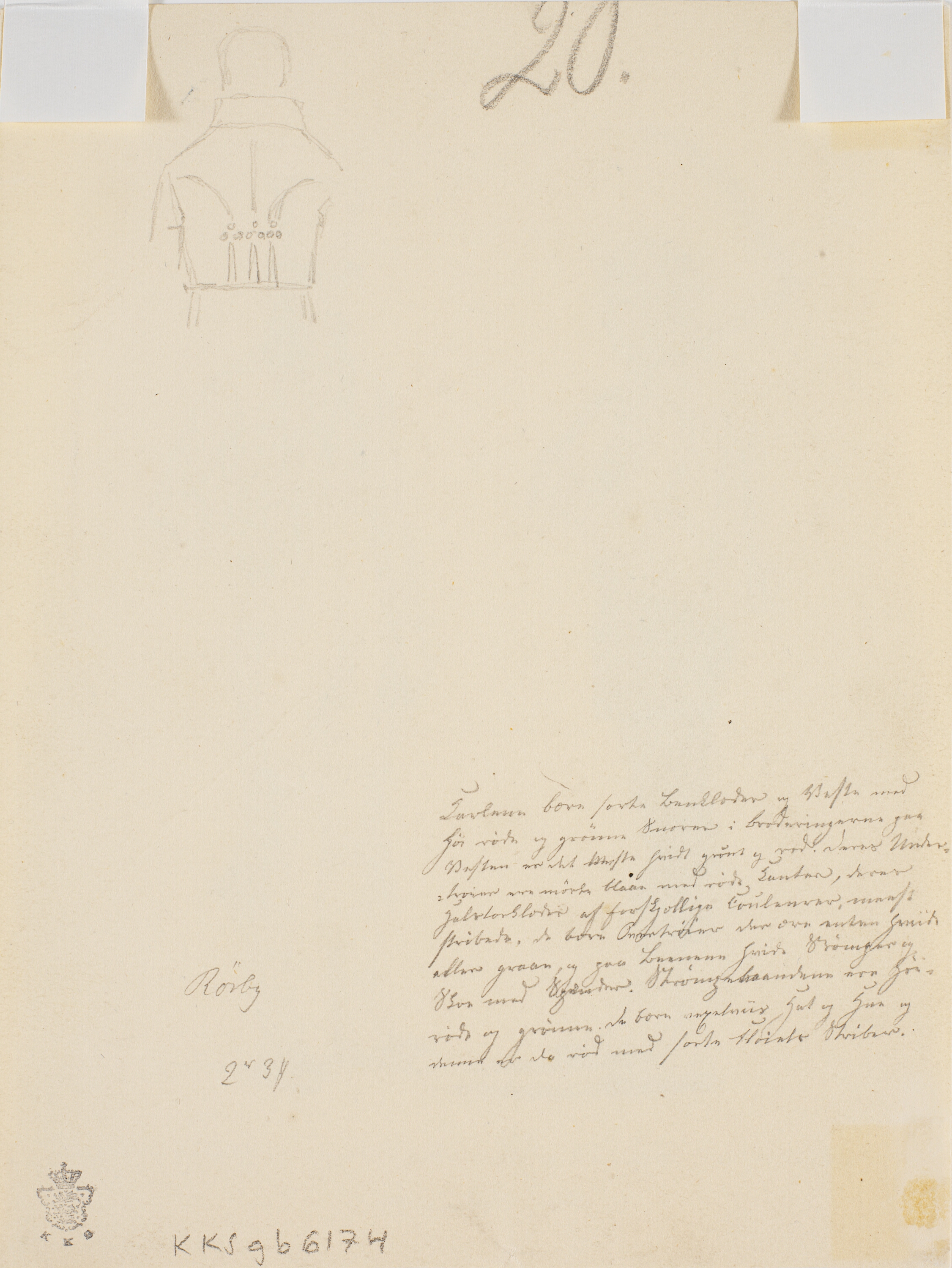 Mandsoverkrop set bagfra